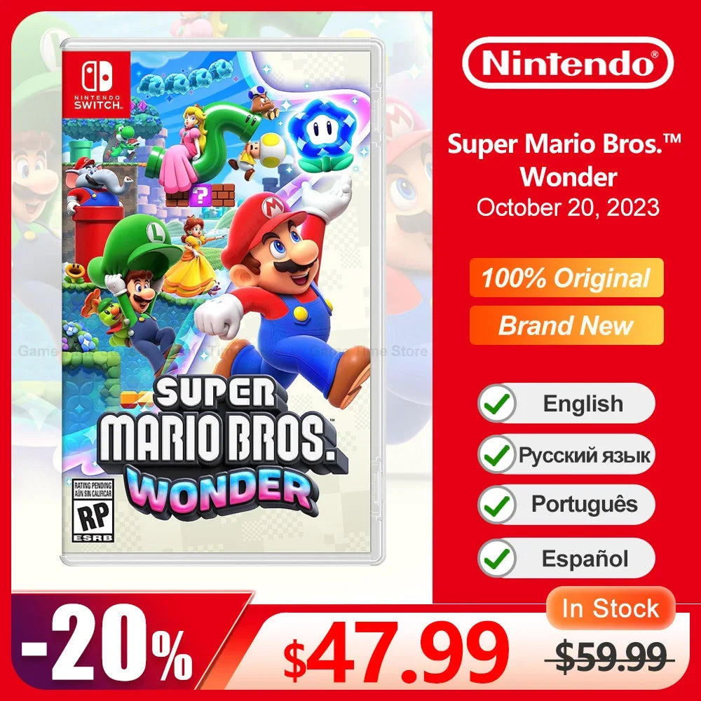 Super Mario Bros. Wonder for Nintendo Switch