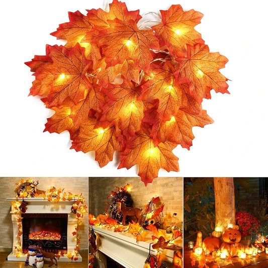 Christmas Maple Light Decor