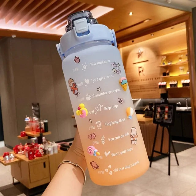 2L Large Capacity Water Bottle