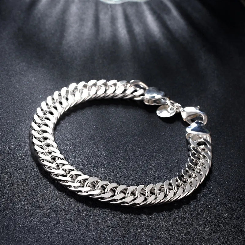 Noble Square Chain Bracelet