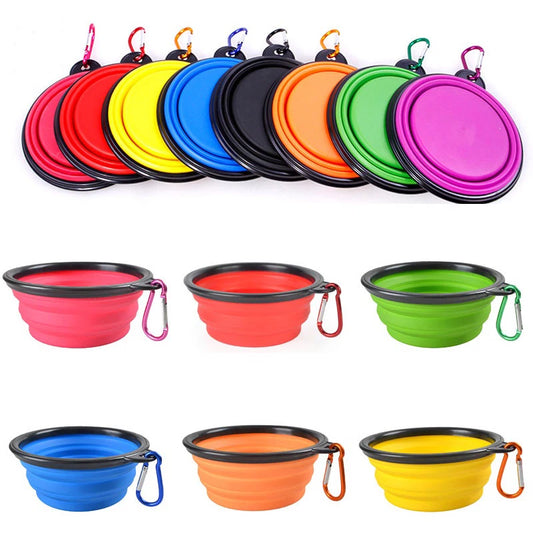 Silicone Dog Feeder Bowl