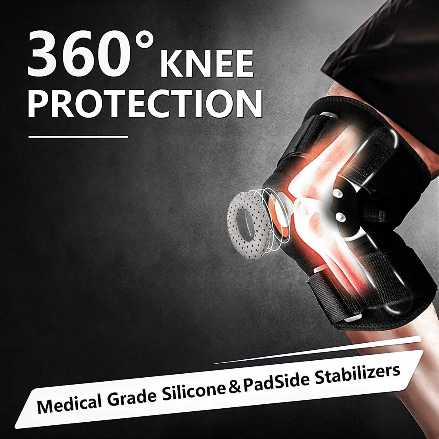 Hinged Knee Support Brace