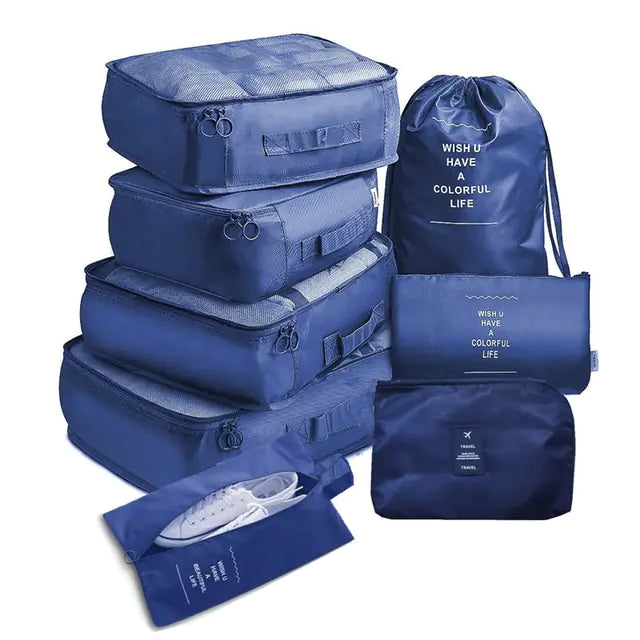 8 Pieces Large Capacity Luggage Storage Bags