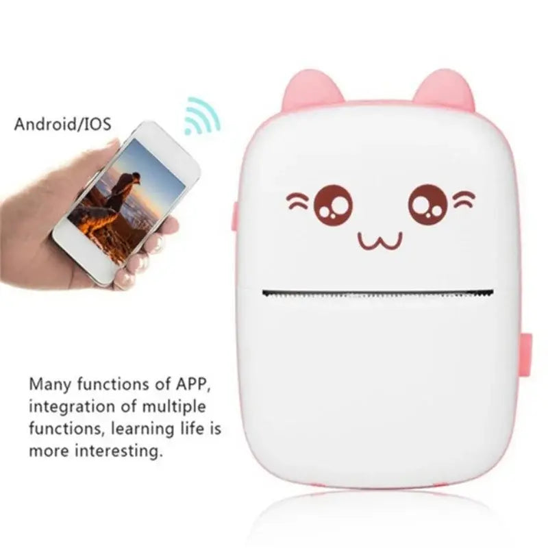 Portable Mini Bluetooth Printer