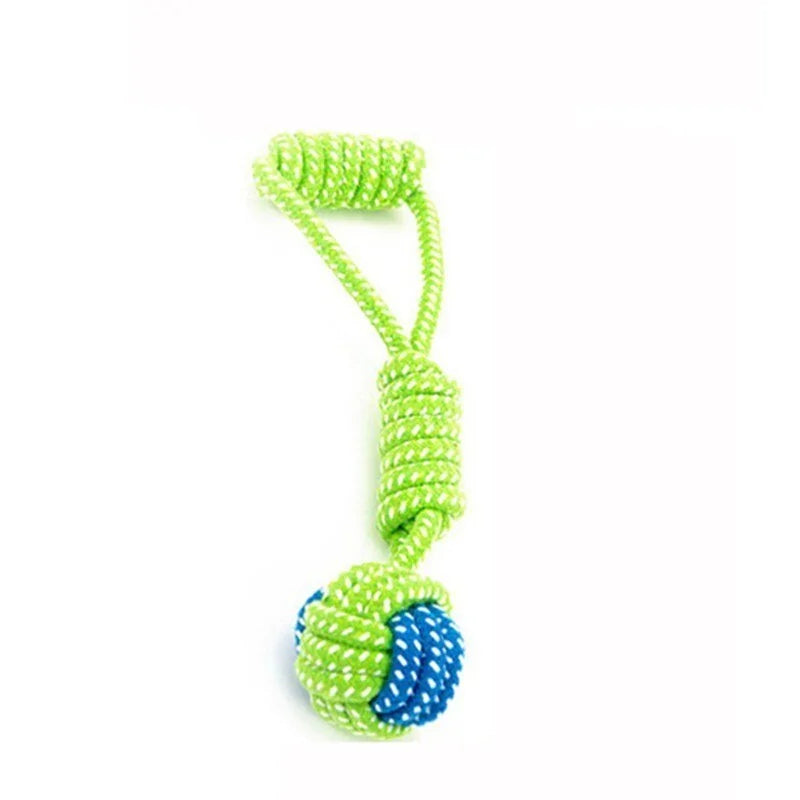 Pet Teeth Chew Rope Ball Toy