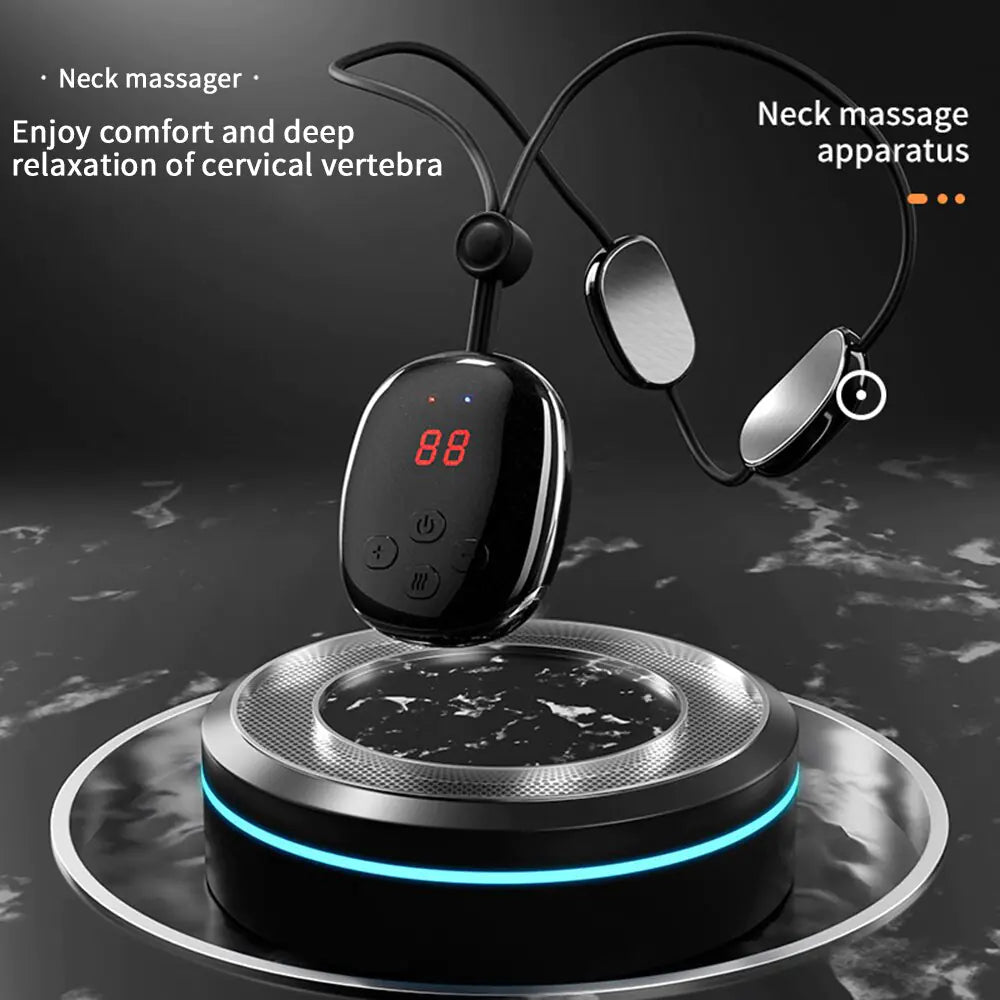 Smart Neck Massager with Hot Compress